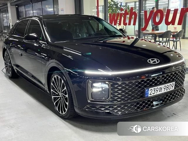 Hyundai Grandeur (GN7) 2024 Черный из Кореи