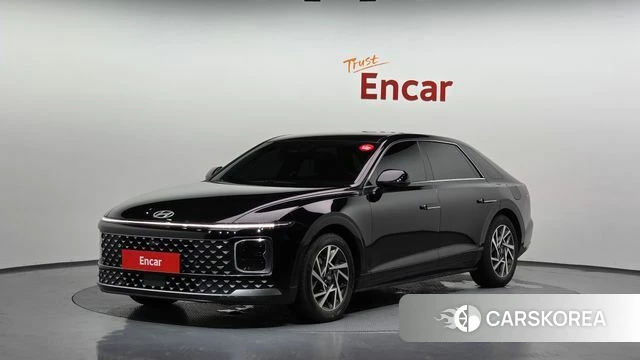 Hyundai Grandeur (GN7) 2023 Черный из Кореи