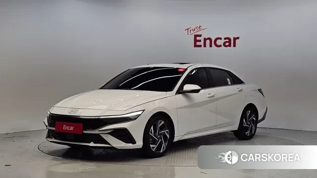 Hyundai The New Avante (CN7) 2024 Белый из Кореи