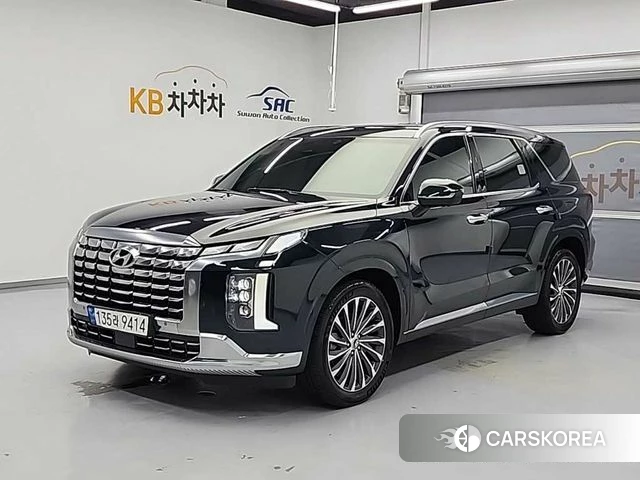 Hyundai The New Palisade 2023 Темно-зеленый из Кореи