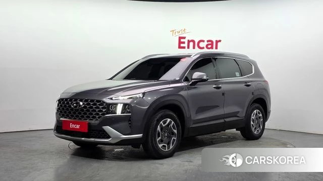 Hyundai The New Santa Fe 2022 Серый из Кореи
