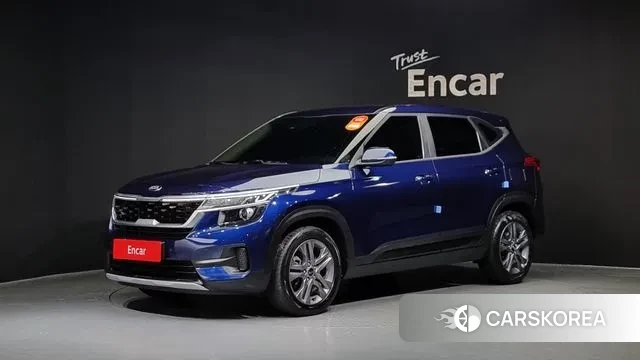 Kia Seltos 2020 Синий из Кореи