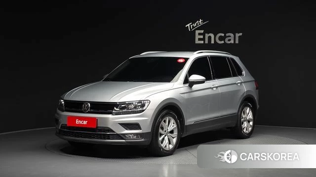 Volkswagen Tiguan second Generation 2018 Серебряный из Кореи
