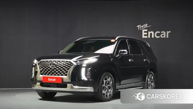 Hyundai Palisade 2021 Черный из Кореи