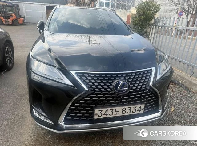 Lexus RX450h 4th generation 2022 Черный из Кореи