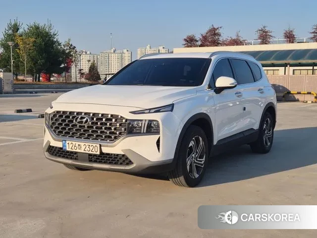 Hyundai The New Santa Fe 2021 Белый из Кореи