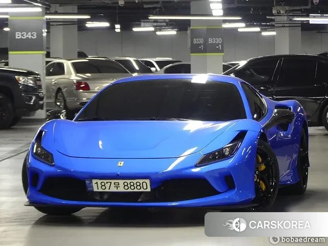 Ferrari F8 Tributo 2021 Красный из Кореи