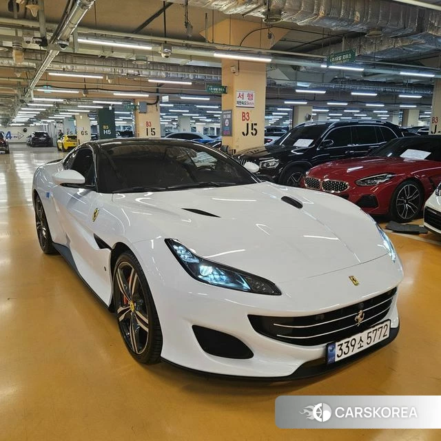 Ferrari Portofino 2018 Красный из Кореи