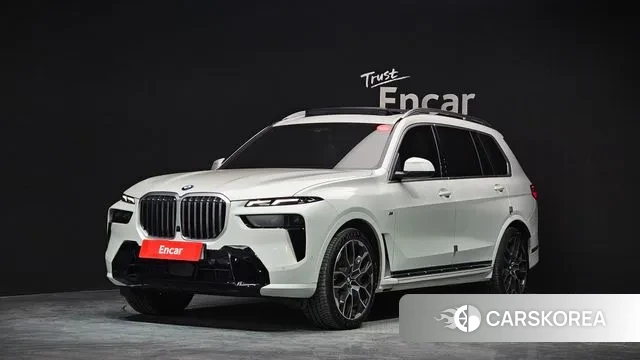 BMW X7 (G07) 2023 Белый из Кореи