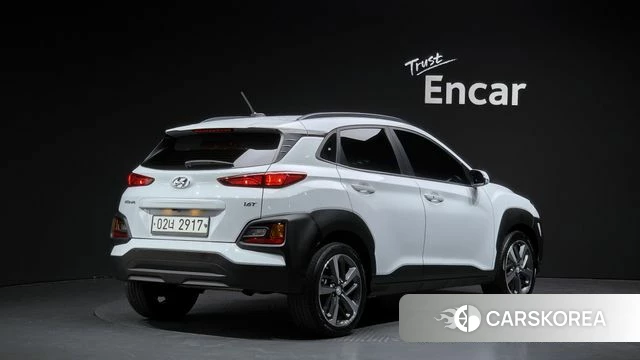 Hyundai Kona 2018 Белый из Кореи