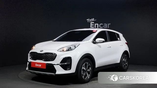 Kia Sportage The Bold 2021 Белый из Кореи