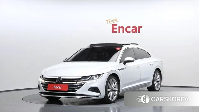 Volkswagen Arteon 2022 Белый из Кореи