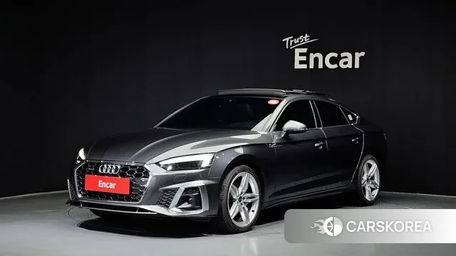Audi A5 (F5) 2021 Серый из Кореи