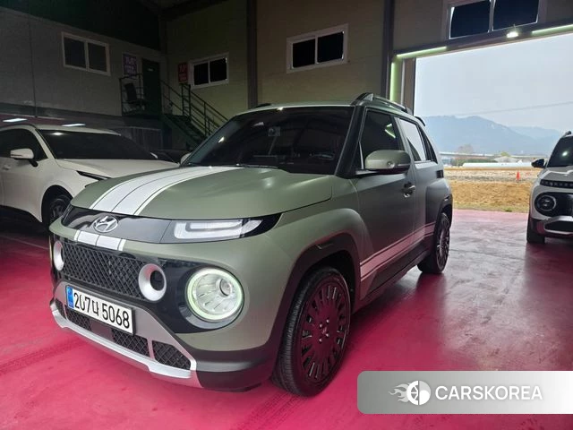 Hyundai Casper 2023 Темно-зеленый из Кореи