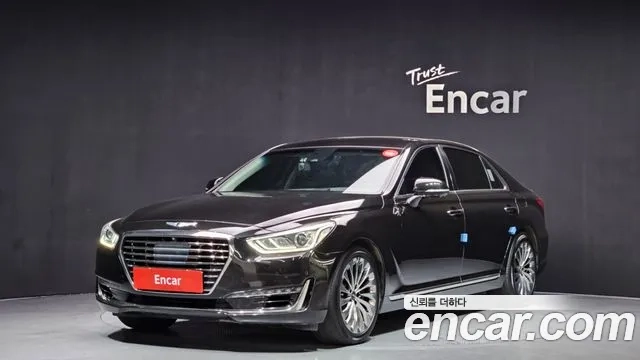 Genesis EQ900 2018 Черный из Кореи