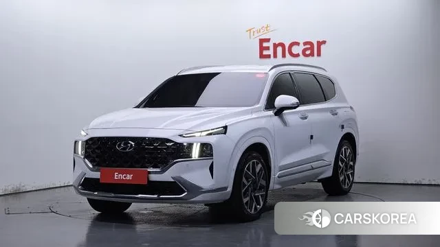 Hyundai The New Santa Fe 2021 Белый из Кореи
