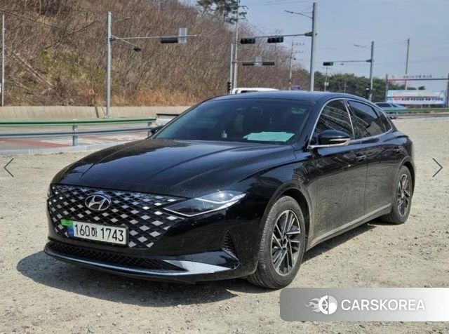 Hyundai The New Grandeur IG 2021 Черный из Кореи
