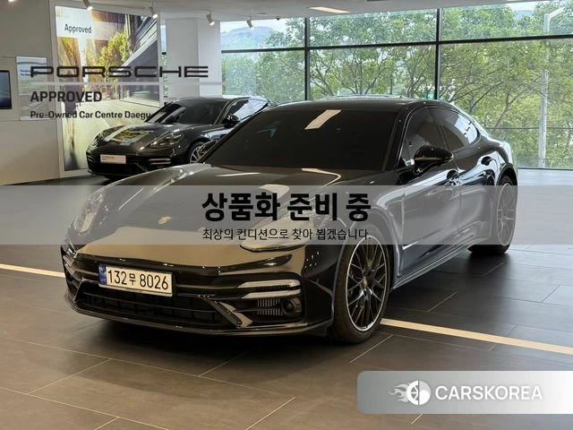 Porsche Panamera (971) 2023 Черный из Кореи