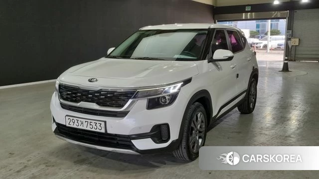 Kia Seltos 2021 Белый из Кореи