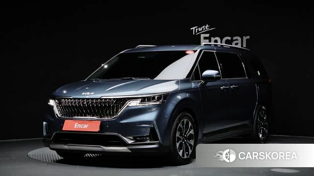 Kia Carnival 4th generation 2022 Синий из Кореи