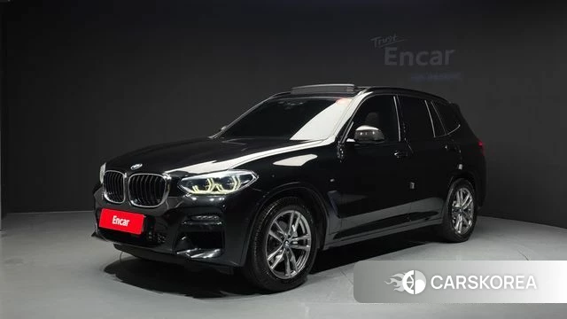BMW X3 (G01) 2021 Черный из Кореи