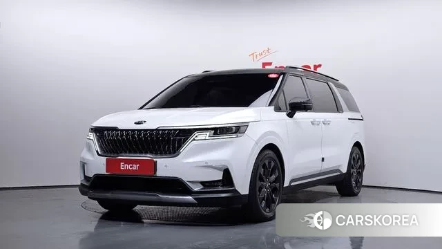 Kia Carnival 4th generation 2020 Белый двухцветный из Кореи