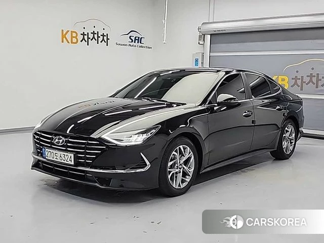 Hyundai Sonata (DN8) 2019 Черный из Кореи