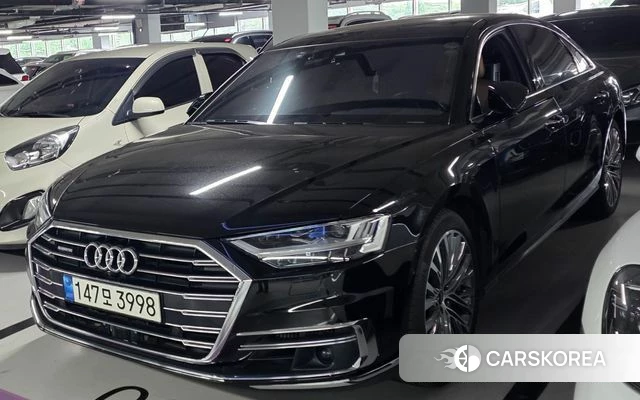 Audi A8 (D5) 2021 Черный из Кореи