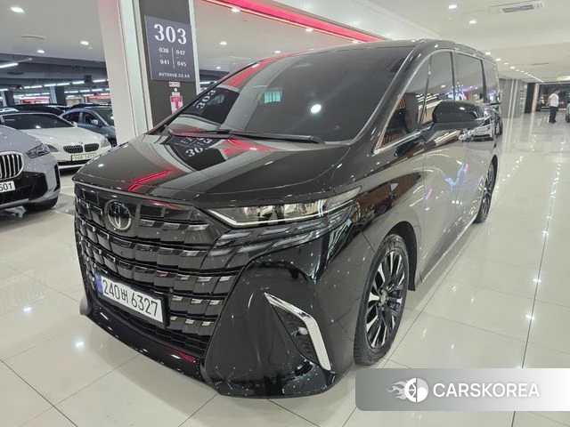 Toyota Alphard 4th Generation 2023 Черный из Кореи