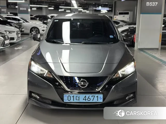 Nissan Leaf (ZE1) 2019 Серебристо-серый из Кореи