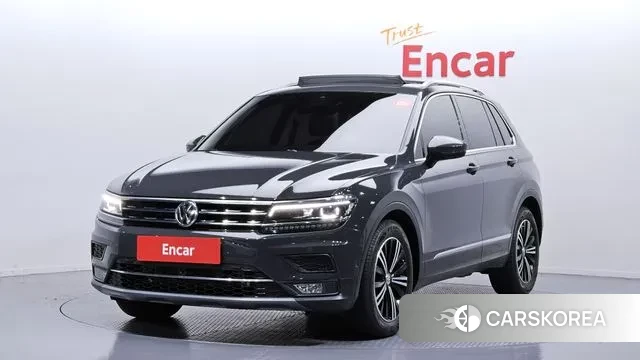 Volkswagen Tiguan second Generation 2018 Серый из Кореи