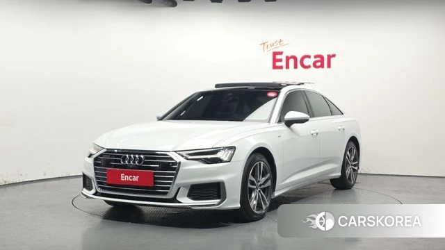 Audi A6 (C8) 2023 Белый из Кореи