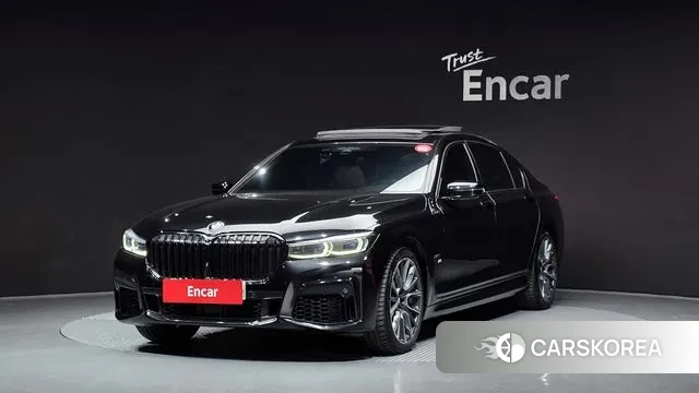 BMW 7 Series (G11) 2020 Черный из Кореи