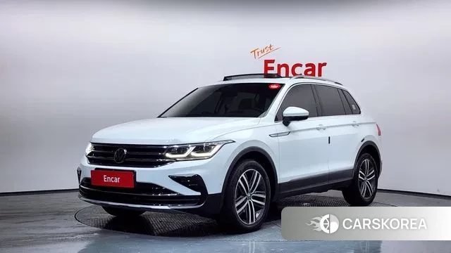 Volkswagen Tiguan second Generation 2023 Белый из Кореи
