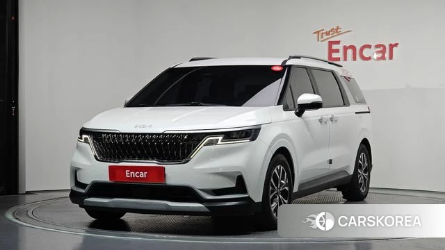 Kia Carnival 4th generation 2023 Белый из Кореи