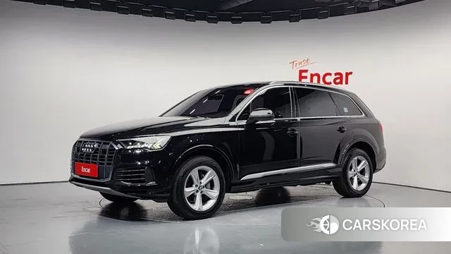 Audi Q7 (4M) 2020 Черный из Кореи