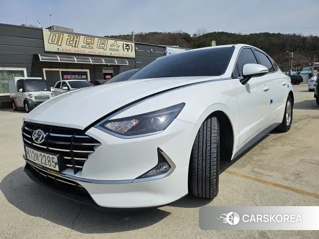Hyundai Sonata (DN8) 2020 Белый из Кореи