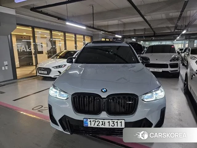 BMW X3 (G01) 2024 Серебристо-серый из Кореи