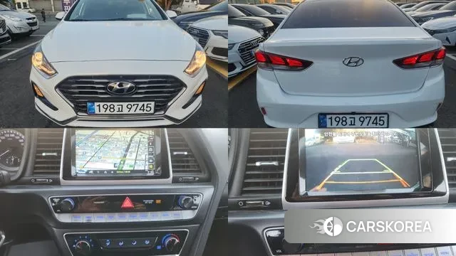 Hyundai Sonata New Rise 2018 Жемчужный цвет из Кореи