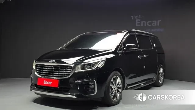 Kia The New Carnival 2019 Черный из Кореи