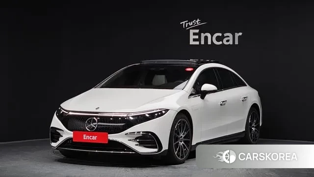 Mercedes-Benz EQS V297 2022 Белый из Кореи