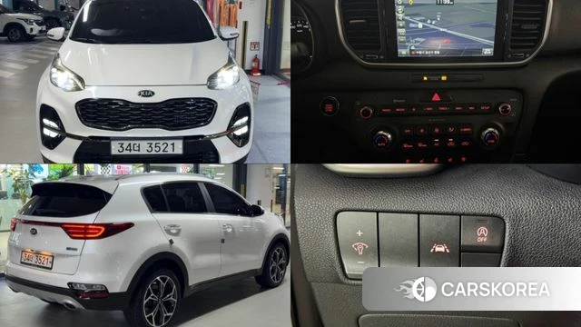 Kia Sportage The Bold 2019 Белый из Кореи