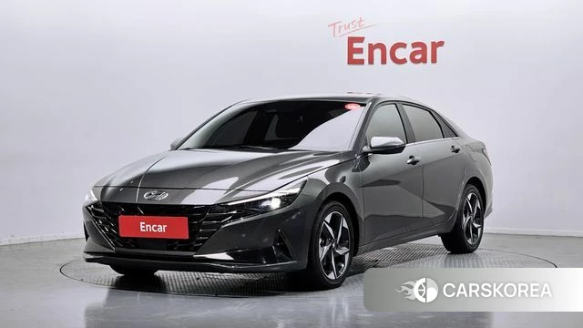 Hyundai Avante (CN7) 2021 Серый из Кореи