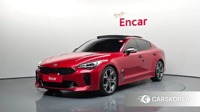 Kia Stinger 2018 Красный из Кореи