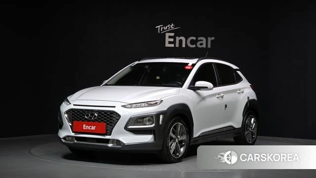 Hyundai Kona 2018 Белый из Кореи
