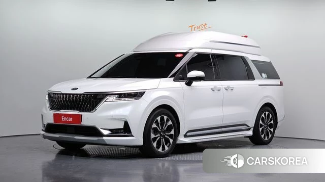Kia Carnival 4th generation 2021 Белый из Кореи