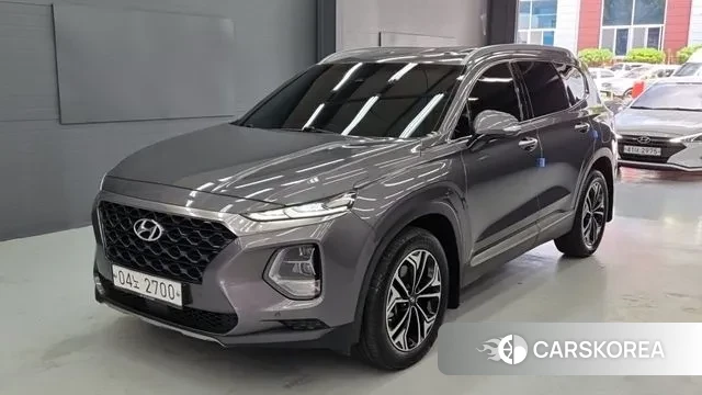 Hyundai Santa Fe TM 2018 Серый из Кореи