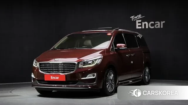 Kia The New Carnival 2019 Красный из Кореи