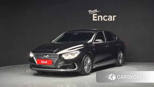 Hyundai Grandeur IG Hybrid 2019 Черный из Кореи