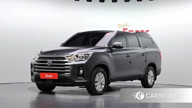 Ssangyong The New Rexton Sport 2021 Серый из Кореи